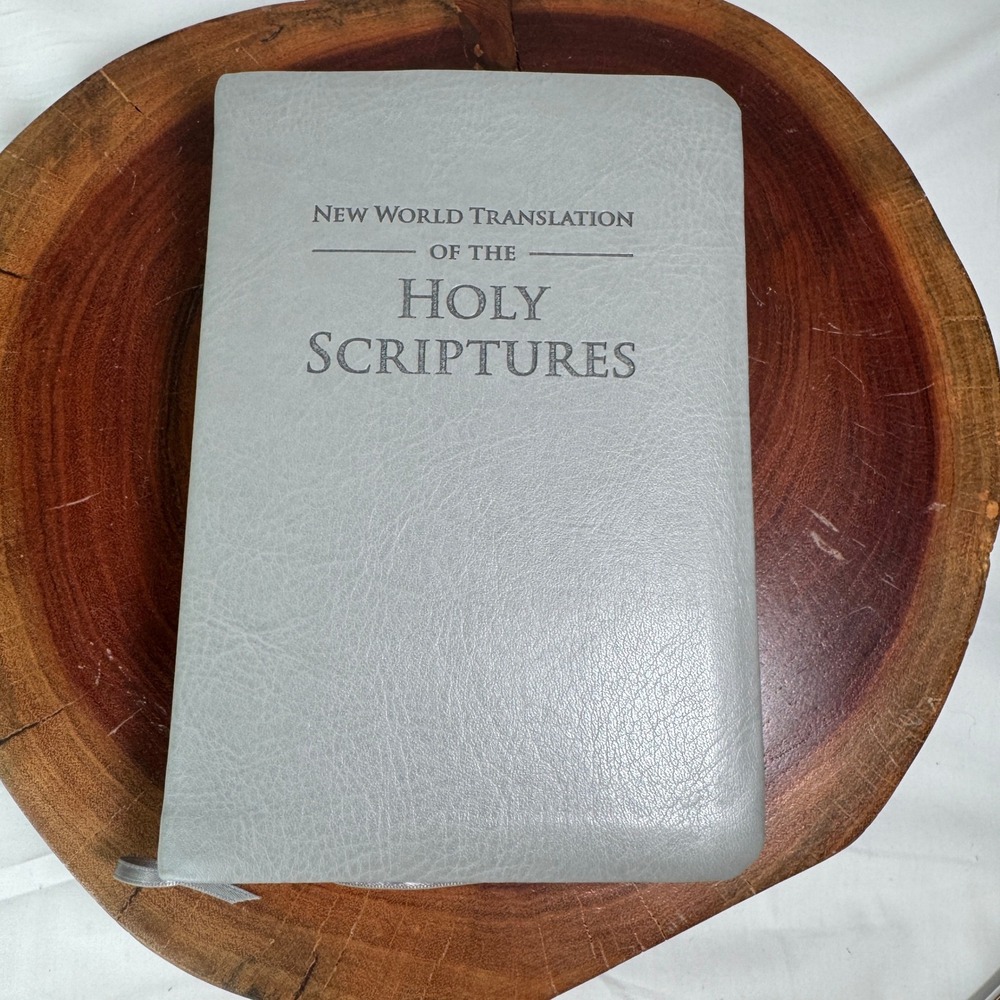 New World Translation Holy Scriptures Grey Silver Edged Bible 2013 Revision 2018